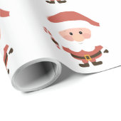 Papier Cadeau Santa Claus (Coin rond)