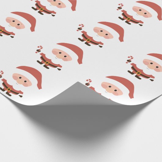 Papier Cadeau Santa Claus (Coin)