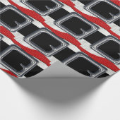 Papier Cadeau Santa Claus Belt Noël Conception Noël Noël (Coin)