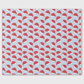 Papier Cadeau Santa Hat classique (Plat)