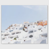 Papier Cadeau Santorin, grèce (Plat)