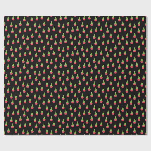 Papier Cadeau Sapin de Noël (Plat)