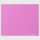 Papier Cadeau Sapphire pink colour (Plat)