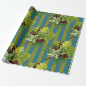 Papier Cadeau Sarcelle (Déroulé)