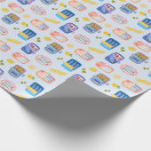 Papier Cadeau  Sardines and Lemons (Coin)