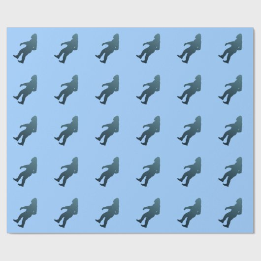 Papier Cadeau Sasquatch (Plat)