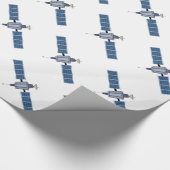 Papier Cadeau Satellite (Coin)
