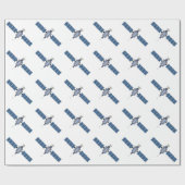 Papier Cadeau Satellite (Plat)