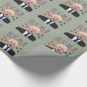 Papier Cadeau Satire plus muette muette de Donald Trump (Coin)