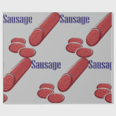 Papier Cadeau Saucisse (Plat)