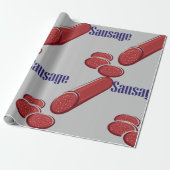 Papier Cadeau Saucisse (Déroulé)