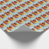 Papier Cadeau Saucisse de Yoga (Coin)
