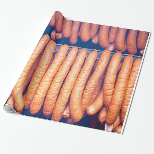 Papier Cadeau Saucisse traitée (Déroulé)