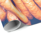 Papier Cadeau Saucisse traitée (Coin rond)