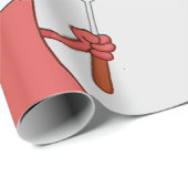 Papier Cadeau Saucisses Et Bière (Coin rond)