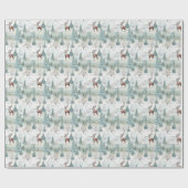 Papier Cadeau Sauge vert vert vert vert pastel vert renne (Plat)
