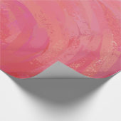 Papier Cadeau Saumon rose (Coin)