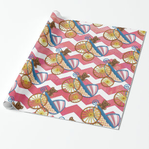 Papier Cadeau Saumon Swirl Baby Stuff