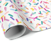 Papier Cadeau Saupoudrer (Coin rond)