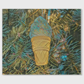 Papier Cadeau Saupoudrer de crème glacée (Plat)