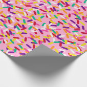 Papier Cadeau Saupoudrer de fraises (Coin)