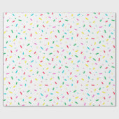 Papier Cadeau Saupoudrer douces (Plat)