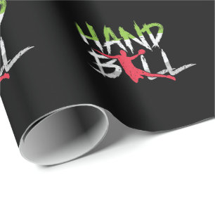 Papier Cadeau Saut de handball