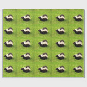 Papier Cadeau Saute à plusieurs bandes (Plat)