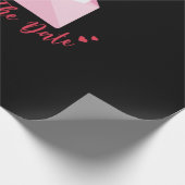 Papier Cadeau "Save the date" pour mariage (Coin)
