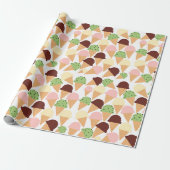 Papier Cadeau Saveurs de glace (Déroulé)