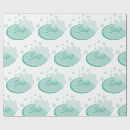 Papier Cadeau Savon (Plat)