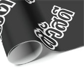 Papier Cadeau Sawatdee / Hello ~ Thaïlande / Script en thaï (Coin rond)