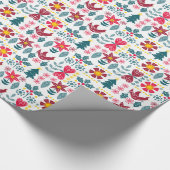 Papier Cadeau Scandi Style cadeaux de Noël (Coin)