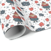 Papier Cadeau scandinave (Coin rond)