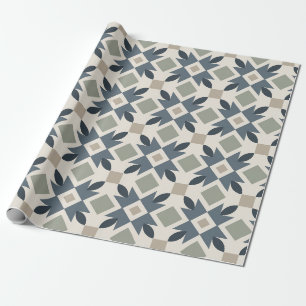 Papier Cadeau Scandinave Géométrique Moderne Nordique Milieu de