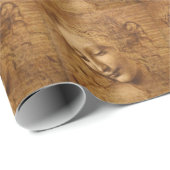 Papier Cadeau Scapigliata de Léonard de Vinci, Chef d'une femme (Coin rond)
