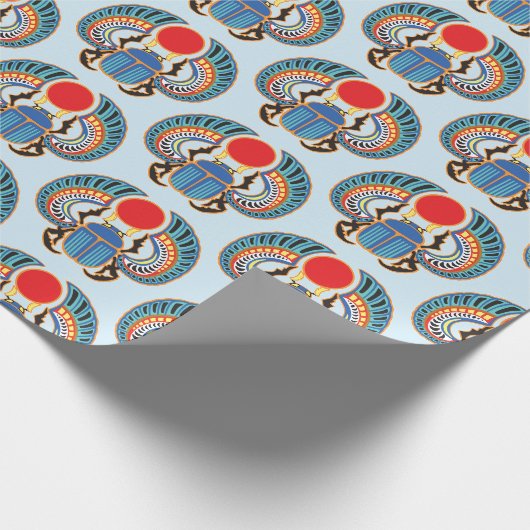 Papier Cadeau scarabée égyptien (Coin)