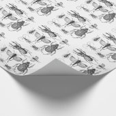 Papier Cadeau Scarabées et insectes (Coin)