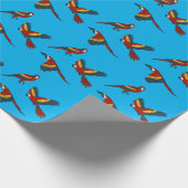 Papier Cadeau Scarlet Macaw (Coin)