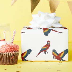Papier Cadeau Scarlet Macaw