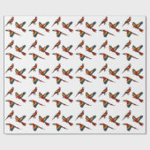 Papier Cadeau Scarlet Macaw (Plat)