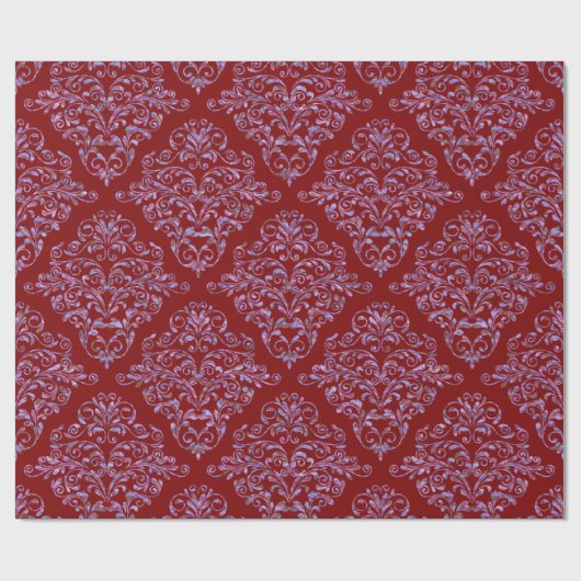 Papier Cadeau Scarletphylo Elegant Royal Damask (Plat)