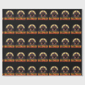 Papier Cadeau Scary House (Plat)