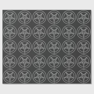 Papier Cadeau Sceau de Baphomet CoS