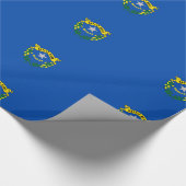 Papier Cadeau sceau du drapeau du Nevada (Coin)