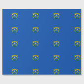Papier Cadeau sceau du drapeau du Nevada (Plat)