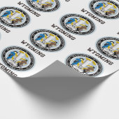 Papier Cadeau Sceau du Wyoming (Coin)