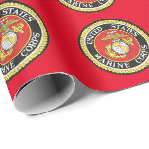 Papier Cadeau Sceau officiel - United States Marine Corps