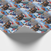 Papier Cadeau Scène belge de Noël de Malinoi (Coin)