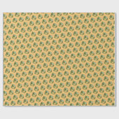 Papier Cadeau Scène de montagne rustique (Plat)